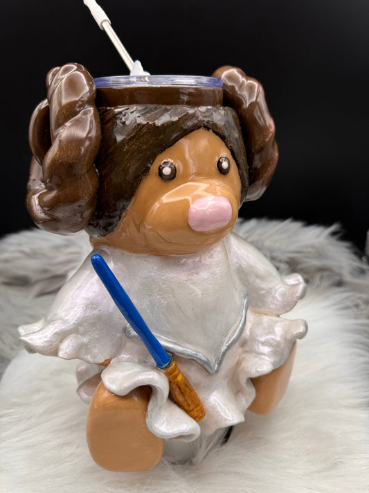 Princess Leia 24oz Tumbler Bear