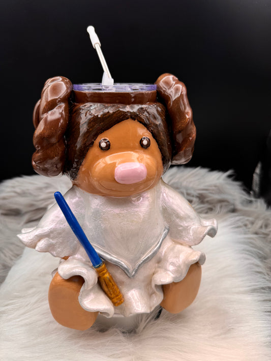 Princess Leia 24oz Tumbler Bear