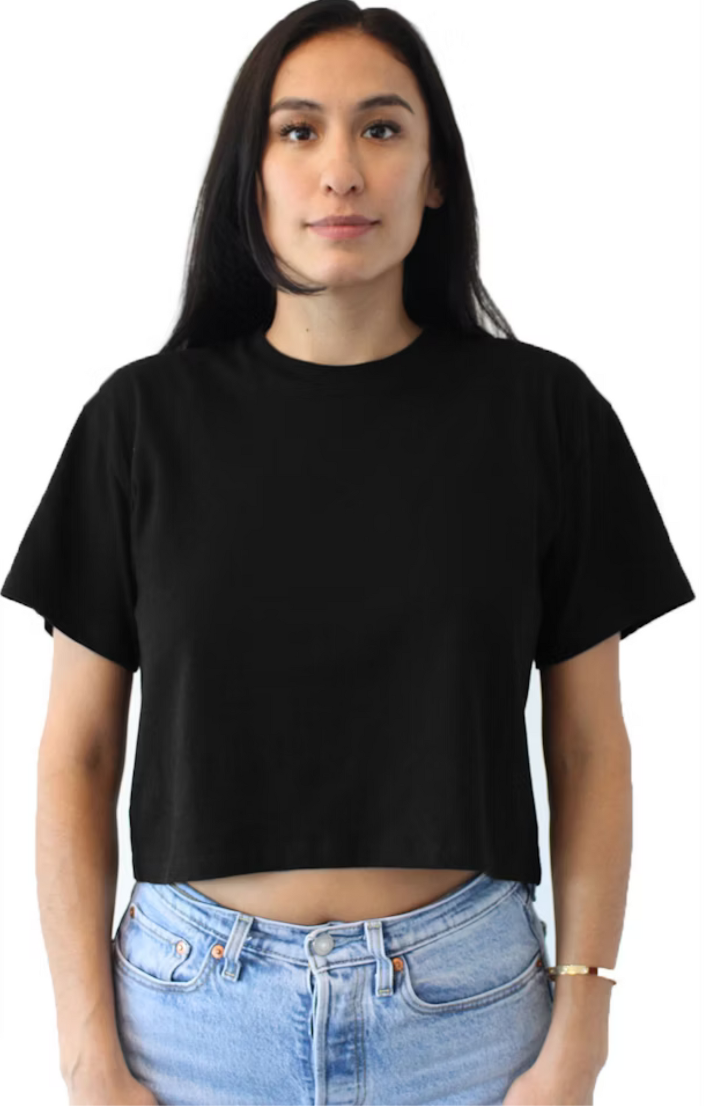 BLack Crop Top - "Motherfucking Monday" Design, Funny Graphic Tee for Women