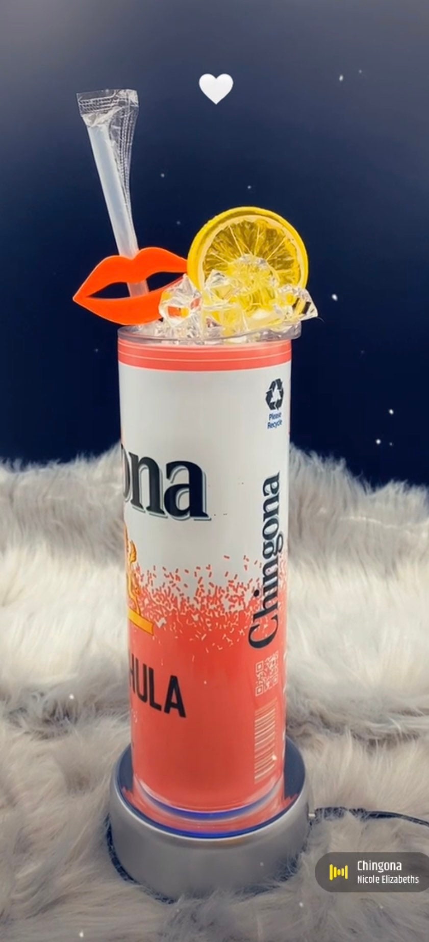 Chingona, Cabrona, Modelo tumbler